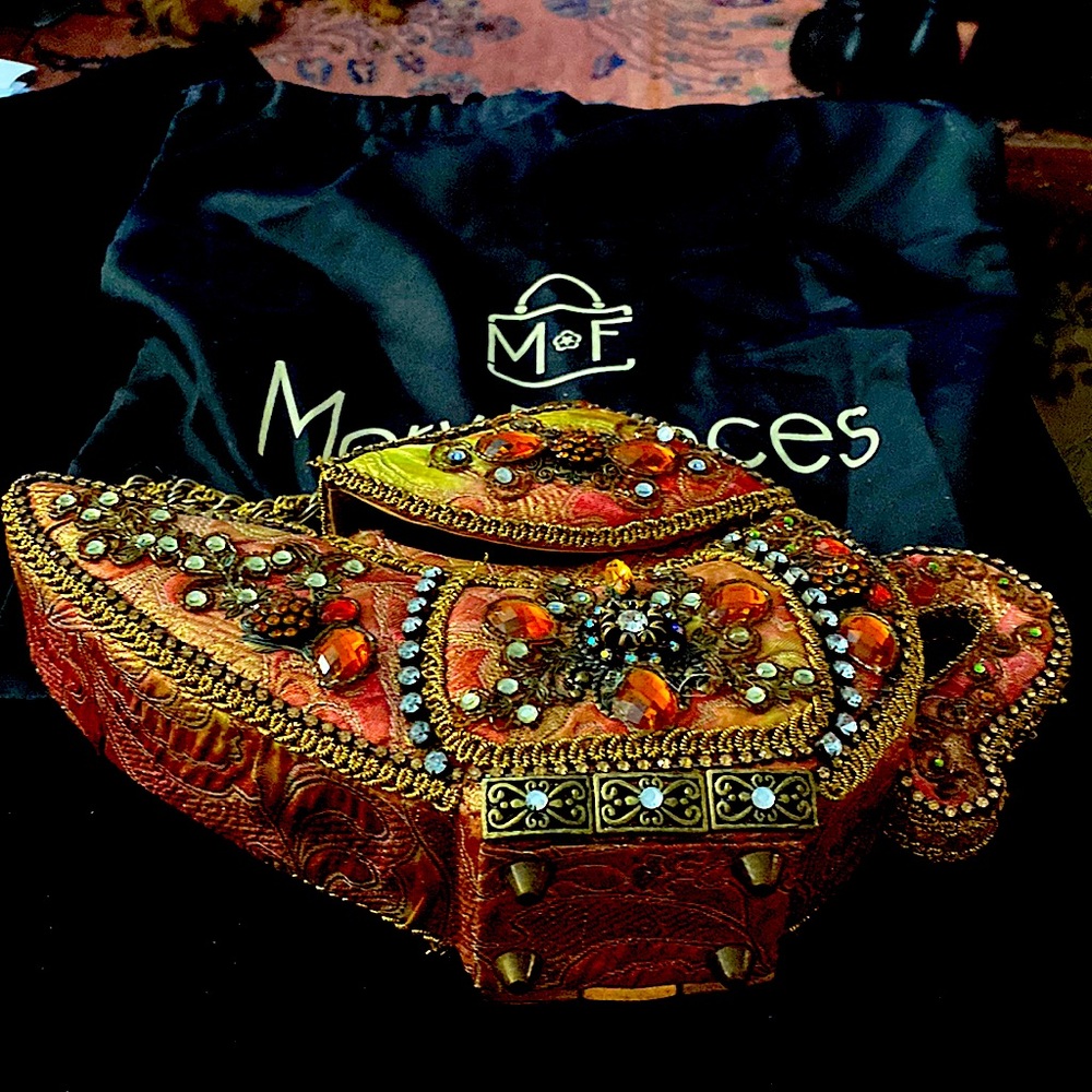Mary Frances “ThreeWishes” jeweled bag. NEW